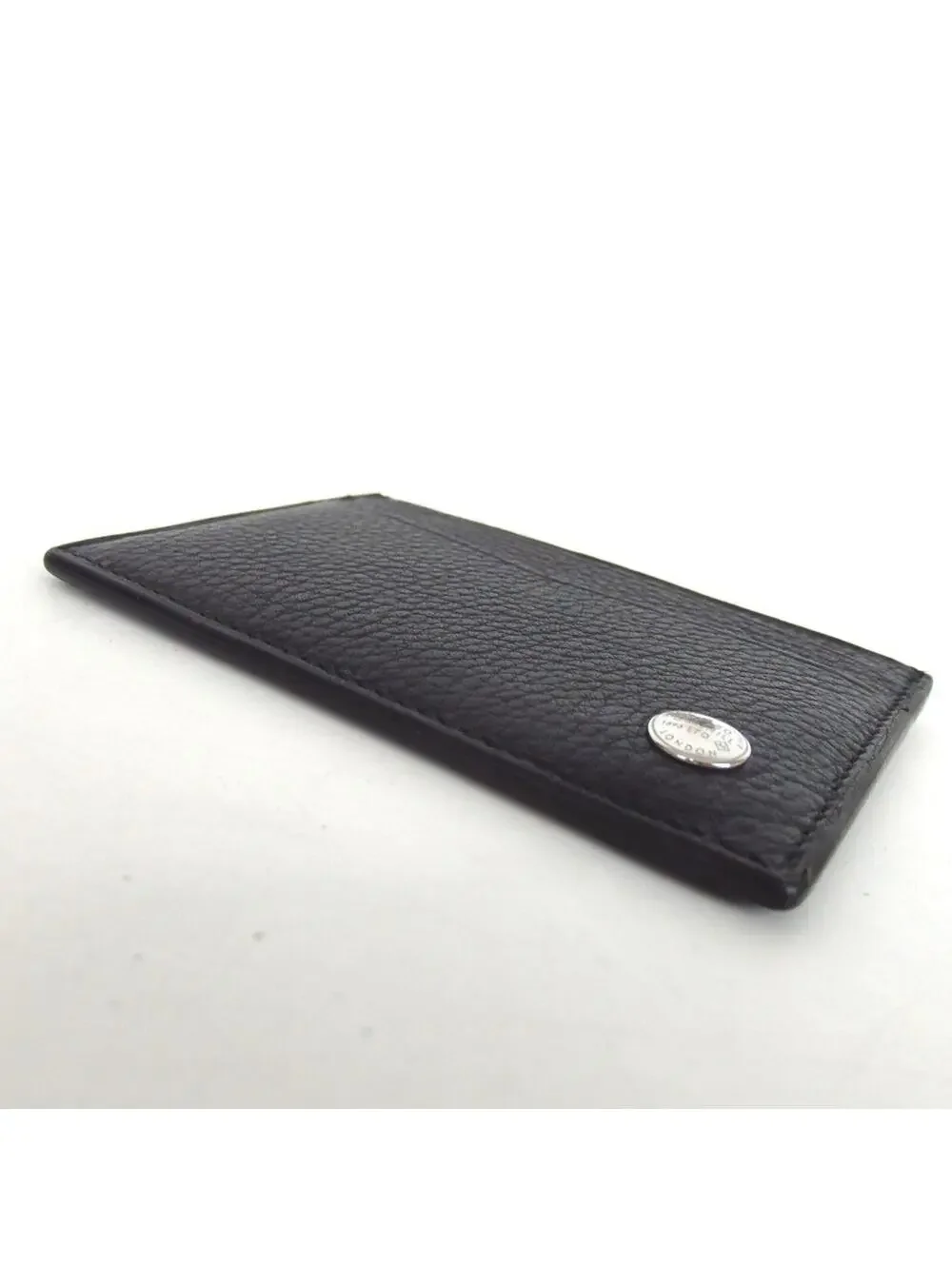Authentic Dunhill card case leather[Used]